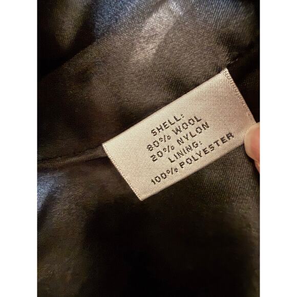 Vintage Preston & York Women's Gray Wool Blend Coat size 8 - Picture 4 of 8